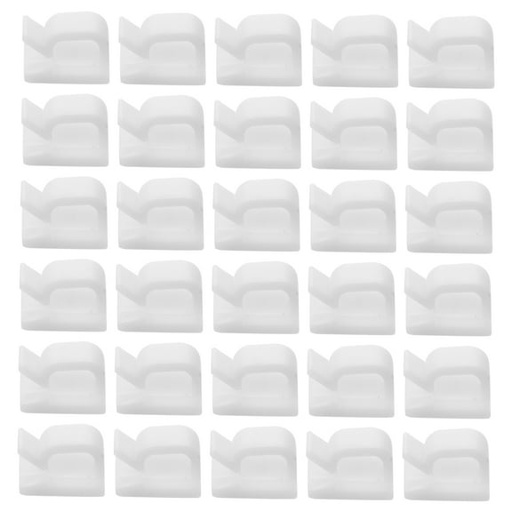 EXHUMKY Self-Adhesive Cable Clips Cable Wire Clips Home Office 100 Pcs