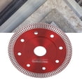 thumbnail image 4 of 115mm Diamond Saw Blade with Washer - Dry/Wet Cutting Disc for Ceramic, Granite, Marble,Red Alloy Wheel with 13200RPM Max Speed, 22.23mm Inner Diameter, 1.2mm Thickness for Efficient Safe Operation, 4 of 9