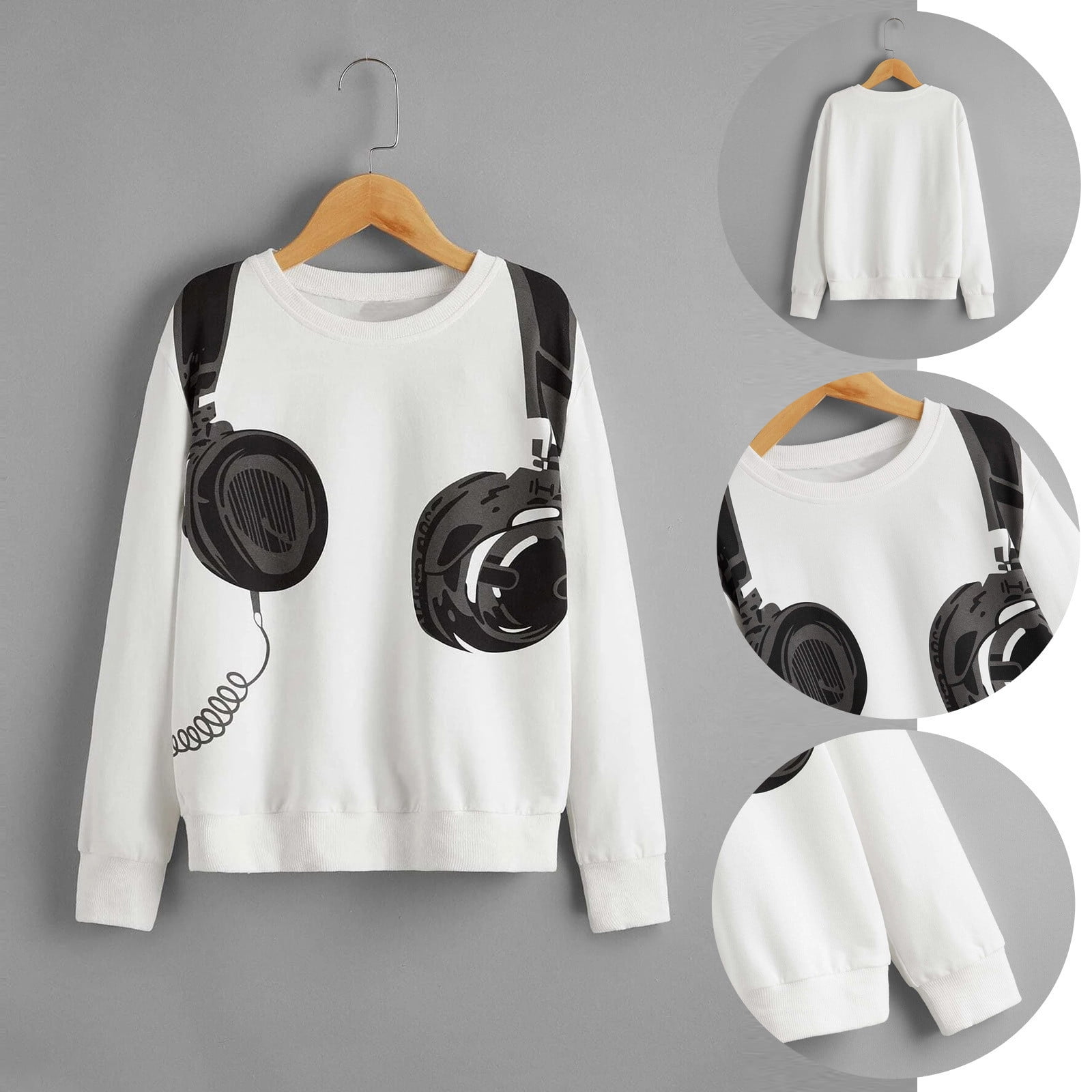 Boys Clothing Boys Girls Casual Headset Printed Shirt Long Sleeve Sweatshirt Loose Pullover T Shirt Walmart Com Boys Clothing Boys Girls Casual Headset Printed Shirt Long Sleeve Sweatshirt Loose Pullover T Shirt Walmart Com