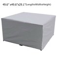 thumbnail image 4 of LEEYNEER Rectangular Patio Table Cover Heavy Duty Waterproof Outdoor Furniture Set Cover, 4 of 11