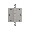 thumbnail image 3 of grandeur hardware 833049 3.5" acorn tip residential hinge with square corners in vintage brass, 3.5" x 3.5",, 3 of 7