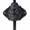 thumbnail image 4 of Renovators Supply Black Hook Wrought Iron Birdcage Double Iron Hook Coat Hanger, 4 of 12