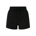 thumbnail image 3 of Time and Tru Women's Linen Blend Pull On Shorts, 3.5" Inseam, Sizes XS-XXXL, 3 of 5