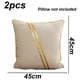 thumbnail image 2 of 2 uds. Funda de almohada cómoda y almohada de felpa familiar sencilla suave, 2 of 6