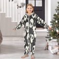 thumbnail image 6 of Vzayyk 4T-14Y Size Aviliable Cozy One-Piece Footless Sleeper Pajama Cartoon Skulls, 6 of 8