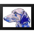 thumbnail image 2 of Seay, Anne 24x18 Black Modern Framed Museum Art Print Titled - Dachshund, 2 of 5