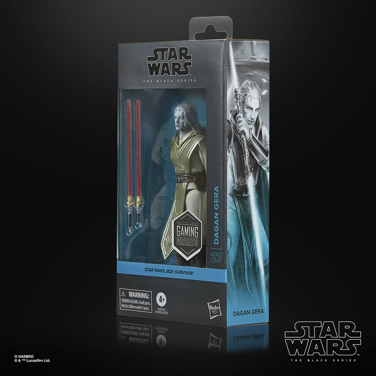 Star Wars Black Series Dagan Gera & BX Droid 2-Pack - 6" Action Figures, Jedi: Survivor Gaming Greats (Hasbro)