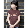 thumbnail image 2 of Happy Fox Face T-Shirt Juniors -Image by Shutterstock,  x-Small, 2 of 4