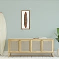 thumbnail image 3 of Stupell Industries Fashion Brand Surfboard Nature Painting Brown Floater Framed Canvas Art Print Wall Art, 14 x 31, 3 of 10