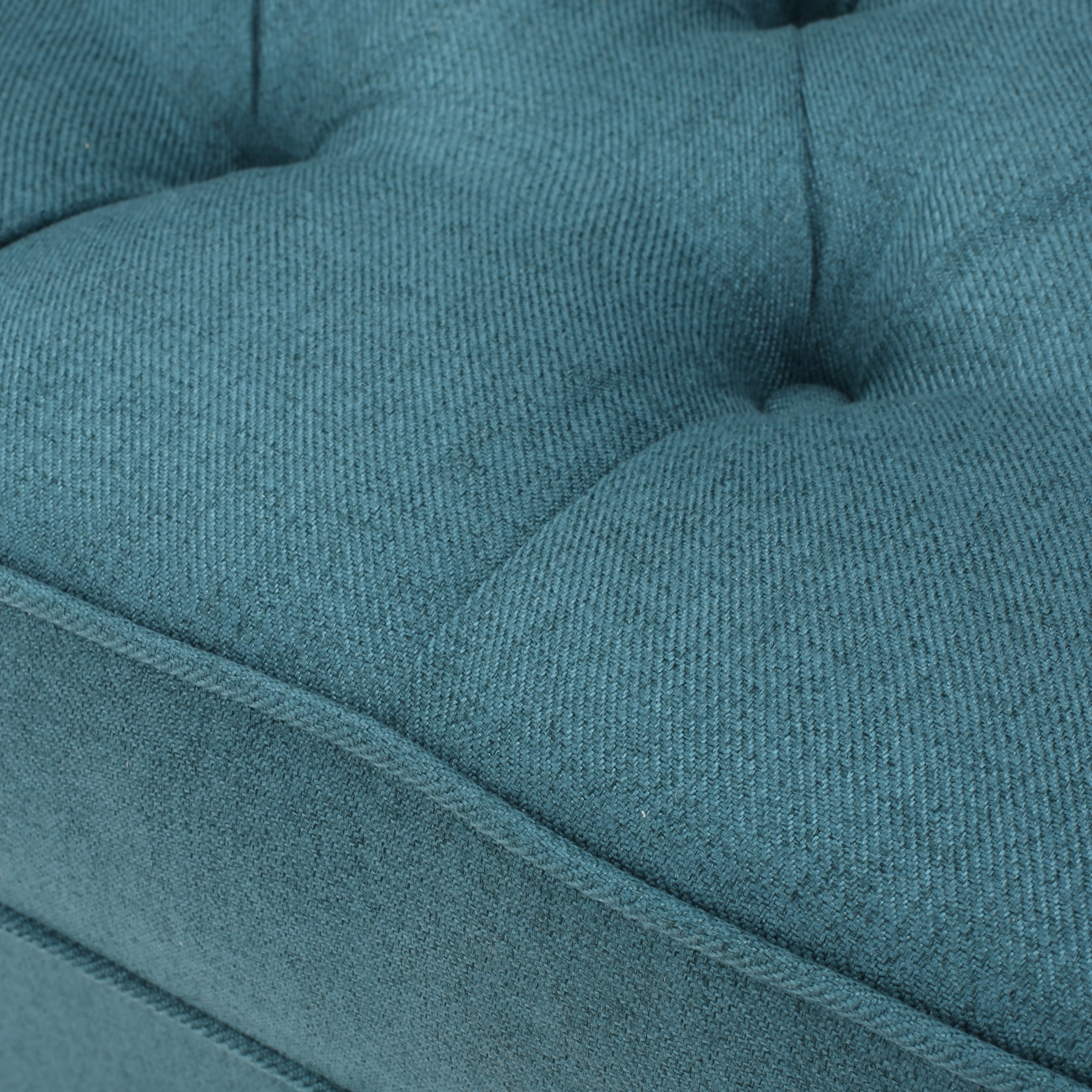 Noble House Madrid Dark Teal Fabric Club Chair, Blue