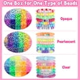 thumbnail image 4 of Kit de cuentas Funtopia Pony Beads 4026 unidades, 72 colores con 10 brazaletes, 4 of 7