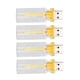 thumbnail image 4 of Luces Nocturnas USB Ticfox 4 Piezas Luz Portátil De Vidrio 5V, 4 of 14