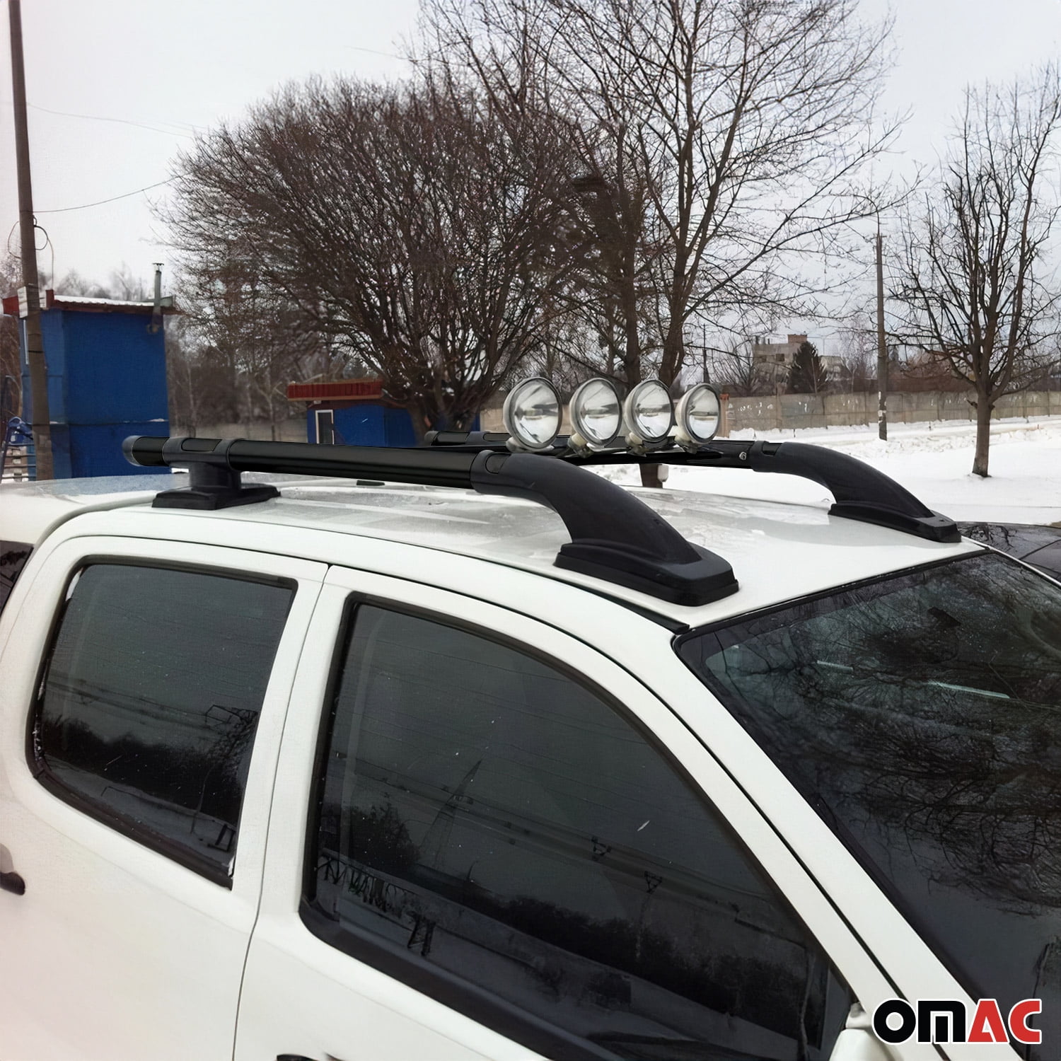Fits Nissan Navara 2006 2015 Top Roof Rack Side Rail Bars Cross
