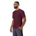 thumbnail image 2 of Hanes Sport Men's and Big Men's Short Sleeve Cool Dri Performance Tee (40+ UPF), Up to Size 3XL, 2 of 4