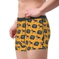 thumbnail image 2 of Balery German Shepherd Woof Calzoncillos bóxer para hombre, ropa interior de algodón suave y transpirable con cinturilla de nailon-Small, 2 of 5