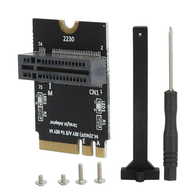 Herwey M.2 SSD Adapter Card KEY A E NGFF To Nvme Solid State Drive Vertical Adapt Board M.2 KEY A E Adapter NGFF To Nvme Adapter