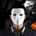 thumbnail image 2 of Nicky Bigs Novelties Thick Blank Male The Phantom Mask Costume White Face Mask Paintable, 2 of 8