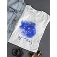 thumbnail image 3 of Aquarius Constellation T-Shirt Women -Image by Shutterstock, Female x-Large, 3 of 4