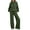 ArmyGreen, variant on 2 Piece Outfits Women Sweatsuits Drawstring Sweatshirt Lounge Sets 2025 Fall Wide Leg Sweatpants Tracksuit with Pockets
