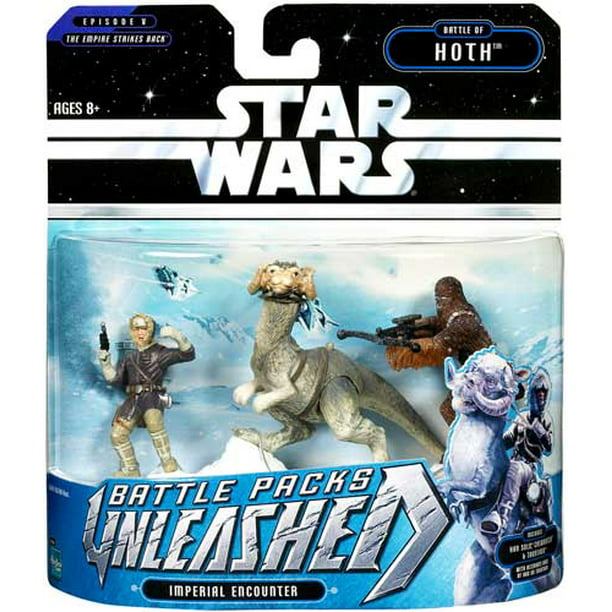 Star Wars Unleashed Battle Packs 2006 Imperial Encounter Action Figure  3-Pack [Battle of Hoth] 