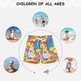thumbnail image 6 of FORMRS Boys Swim Trunks Quick Dry Mesh Liner Boardshorts Sizes XS-XL, Vibrant Dinosaur, 6 of 7