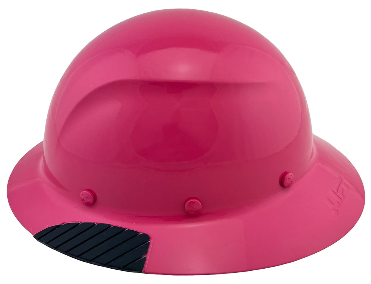 DAX Fiberglass Composite Hard Hat - Full Brim Hot Pink with Tote