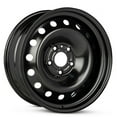 thumbnail image 2 of Wheel For 2013-2018 Dodge Ram 1500 20 inch 5 Lug Black Steel Rim Fits R20 Tire, 2 of 5