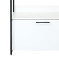 thumbnail image 4 of Cox Modular Closet System, 1 Storage Drawer, Hanging Rod, Black Metal Frame, 4 of 6