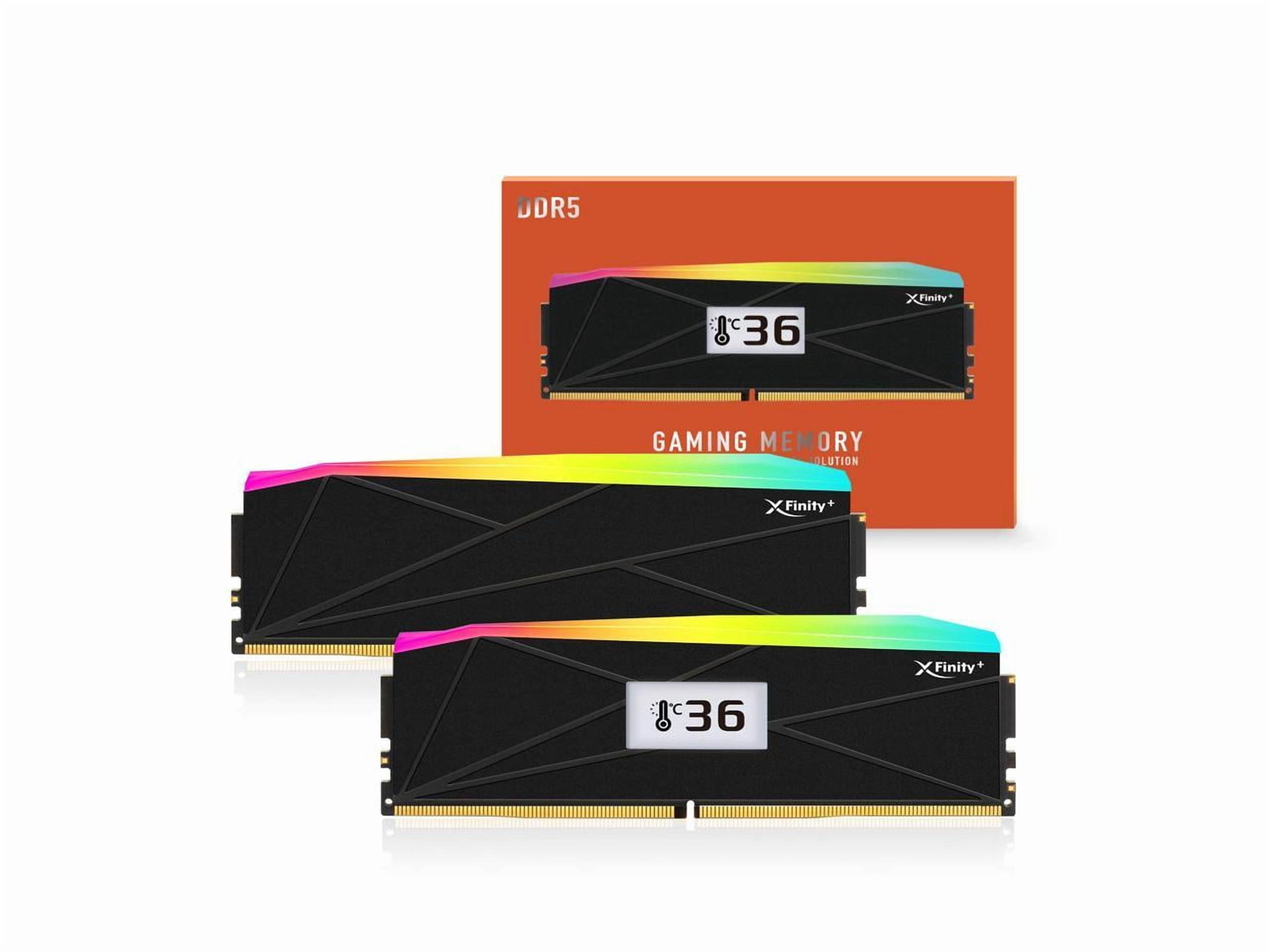 V-Color OTMXFAL3280840KWK 64GB DDR5 8000 Desktop Memory Kit OLED XFinity Plus RGB Black