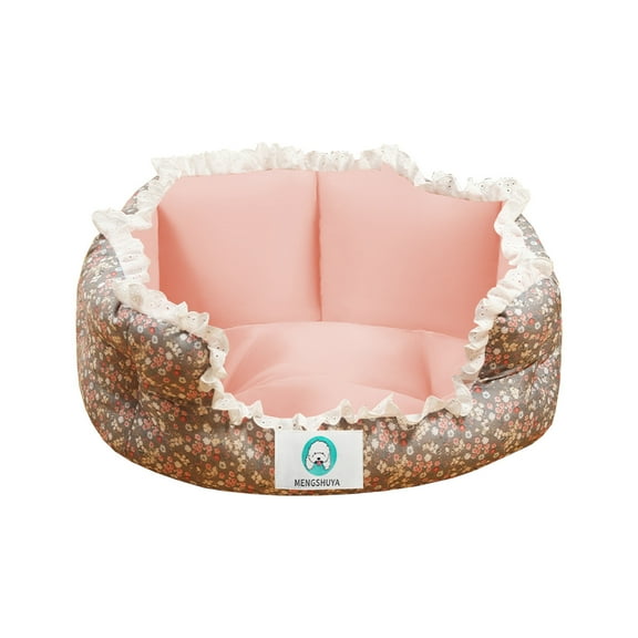 Soft Tech Fabric Pet Sofa Bed - Comfortable Pet Kennel for Indoor and Outdoor Use