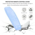 thumbnail image 6 of HINTRMENT Remote Control Cover Silicone Blue For Remote Controller Daily Use 1Set 5x7In, 6 of 8