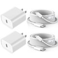 thumbnail image 1 of Cargador para iPhone Kruidvat 2 Pack Cable USB C a Lightning Rápido de 1.8 m, 1 of 7