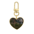 thumbnail image 1 of Stream Sylviculture Nature Paysage Or Coeur Porte-Clés Porte-Clés en Métal, 1 of 3
