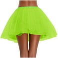 thumbnail image 4 of GERsome Women's Tutu Skirts Tulle Tutu Skirt Ballet Dance Skirts Layered Tutu Short Skirt Party Festival Costume, 4 of 5