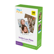 myFirst Insta Lux Film, 20 Sheets Instant Color Refill Film Cartridge Compatible with myFirst Kids Camera Insta Lux
