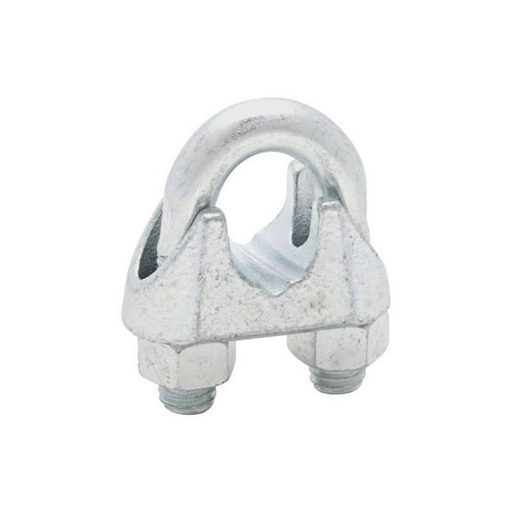 N248-336 Zinc Wire Cable Clamp, 5/8-In. - Quantity 5