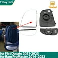 thumbnail image 2 of Heating Side Mirror Glass Lens Door Wing Rear View Mirror Glass for Fiat Ducato 21-23 Ram ProMaster 2014-2023 1pc Left - Smail, 2 of 6