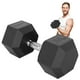 thumbnail image 1 of Mancuerna Hexagonal 50 Lbs Altera MHFV50 Pesa De Ejercicio 23 Kg Pz Color Negro, 1 of 6