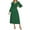 Green, variant on Fashion 2023 Lindreshi Fall Dresses for Women 2023 Homecoming Dresses Women's Fashion Vintage V Neck Long Sleeve Solid Dresses