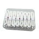 thumbnail image 3 of 8 Piezas Cinta para Mango Racket Tenis Badminton Squash Pickleball Tira Antideslizante Absorbente PU Sensación Seca Cómoda Apto para Práctica Competi Blanco, 3 of 8