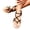 Black, variant on Women Woven Flat Thong Sandals Elastic Back Strap Jute Textured Sole Bohemian Style Plus Size Shoes Spring Summer Beach Casual,Beige