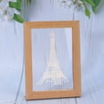 thumbnail image 3 of WHAMVOX Rustic Lighting LED Frame Light Photo Frame Lamp Wood Color Lighting for Families 1Set, 3 of 8