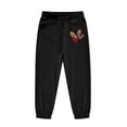 thumbnail image 4 of Toddler Girls Valentine'S Day Hoodie Jogger With Leopard Heart Print Two Piece Outfit Kids Sets Clothes, 4 of 6