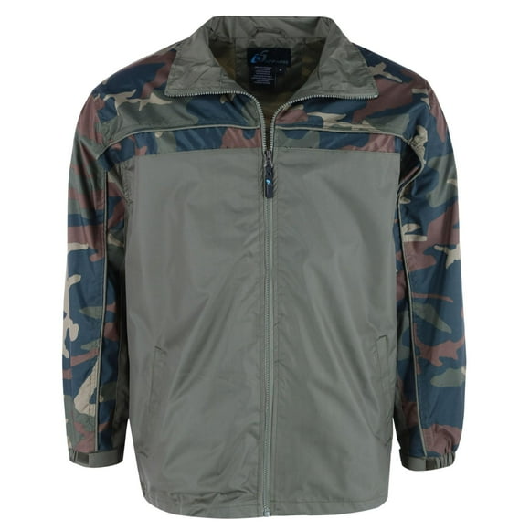 I5 Apparel Camo Lightweight Winderbreaker Rain Jacket (Men's)