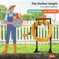 thumbnail image 5 of Garden Hose Holder, Freestanding Hose Holder, Heavy Duty Water Hose Holder Holds for Outside Yard Lawn, 5 of 7