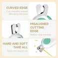 thumbnail image 4 of LED Pet Nail Clipper 2024 New Cat Trimmer With LED & U V Light For Nail To Avoid Over Cutting Sharp Angled Grooming Tool For Dog Cat Rabbit Small Animals, 4 of 8