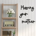 thumbnail image 3 of nvzhuang 3Pcs Mother's Day Decor Wooden Love You Mom Sign Wall Decorations for Home Holiday Party Supplies, 3 of 9