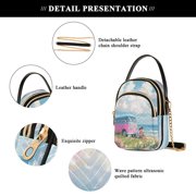 Women's Crossbody Handbags Shoulder Handbag Multi Pocket Crossbody Bag Cartoon-style Retro Bus