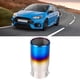 thumbnail image 5 of Punta de trasera recta de 3 pulgadas de acero inoxidable quemado apto para 2008 Pulido de superficie duradero Soledad Ventilación de gas de cola de coche, 5 of 9