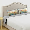 thumbnail image 3 of Coolnut Beautiful Colorful Wildflowers (3) Pillowcase for Hair and Skin Silk Pillowcase King Size 20 ×40In, Soft and Breathable Slippery Satin Pillowcase Covers for Sleep Decor Giftsation 400, 3 of 7